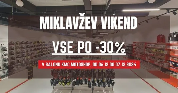 Miklavžev vikend v KMV Motoshopu