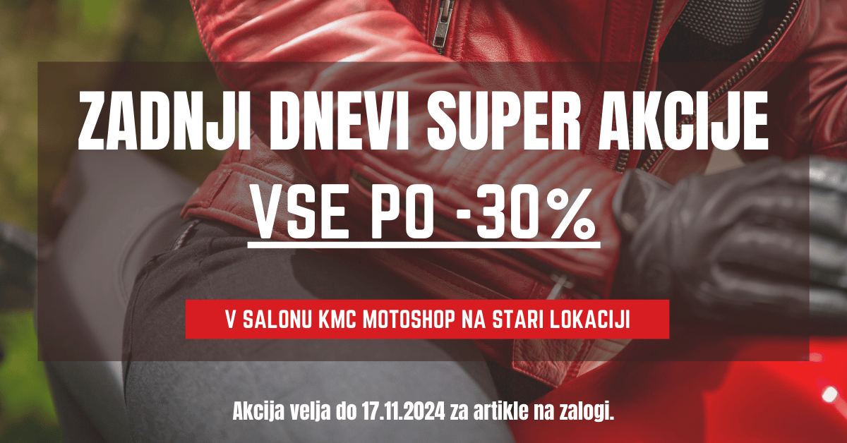 Zadnji Dnevi Super Akcije | VSE PO -30%