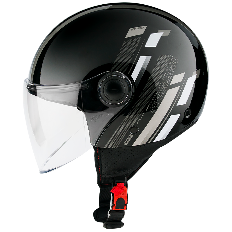 Motoristična čelada MT Helmets Street Scope D2 siva