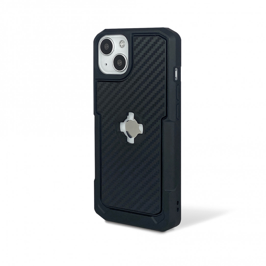 Ovitek za telefon z CUBE X-Guard držalom - Iphone 13 / 13 PRO Carbon