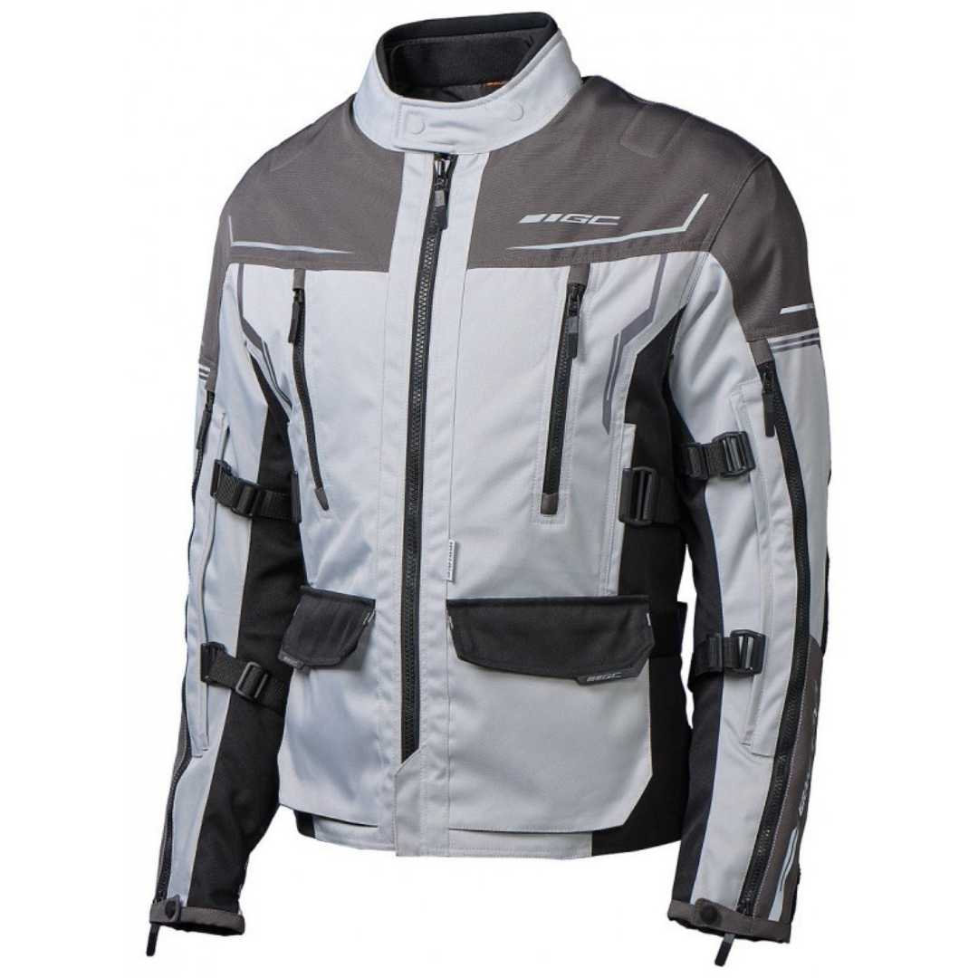 Grand Canyon Bikewear Catania siva tekstilna jakna