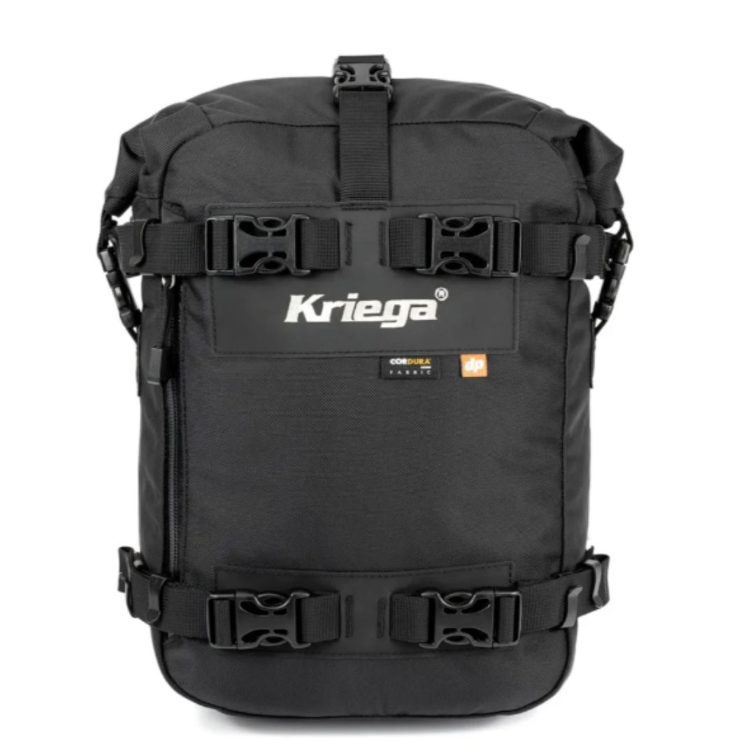 Kriega US-10 Drypack torba pritrjena na motocikel