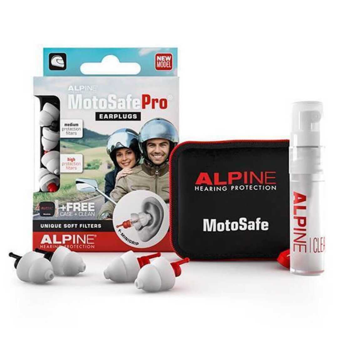 ALPINE MotoSafe® Pro čepki za ušesa v uporabi