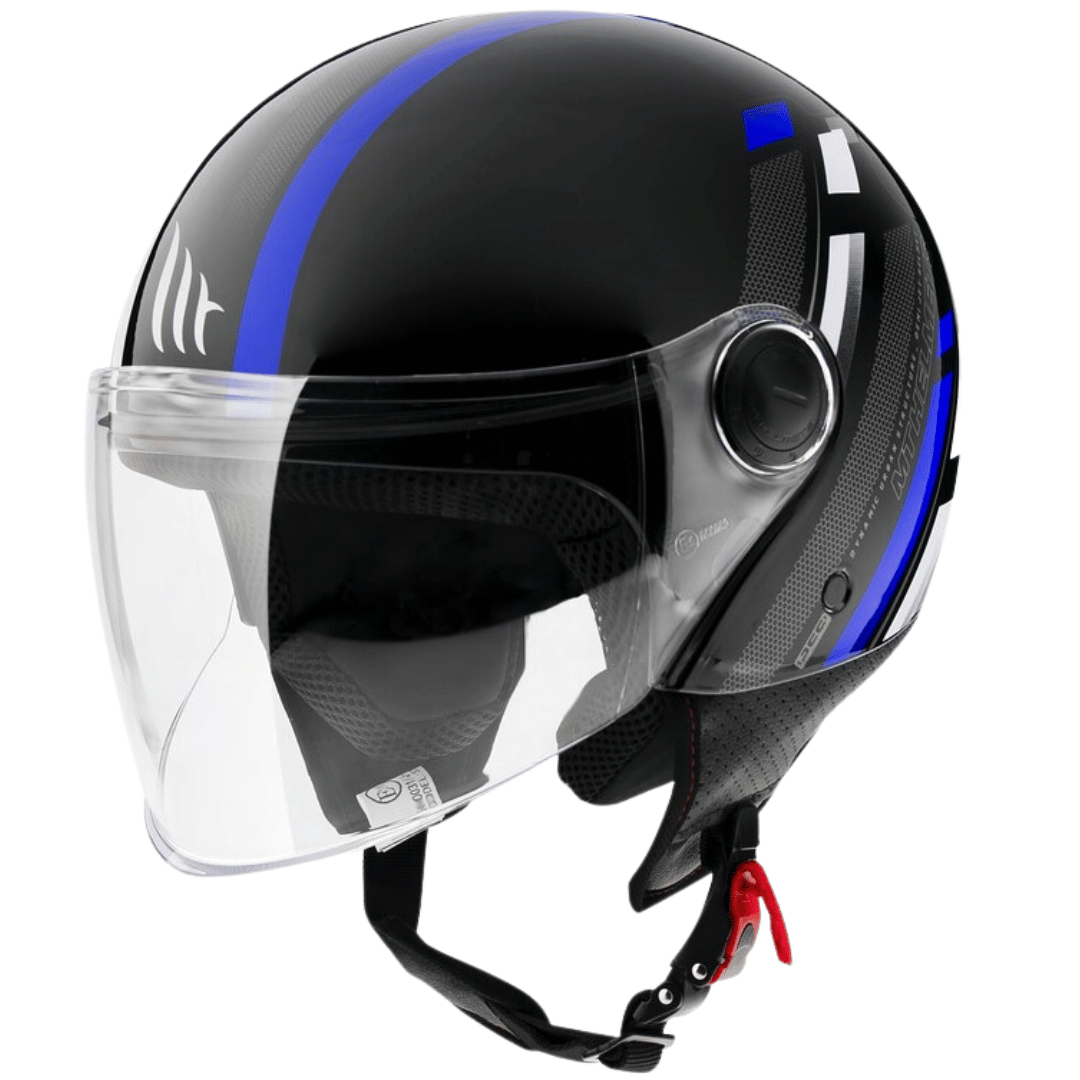 Odprta Jet Motoristična Čelada MT Helmets Street Scope Modra