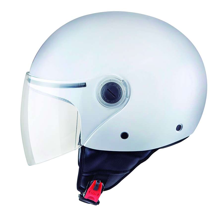 Motoristična čelada MT Helmets Street Solid bela