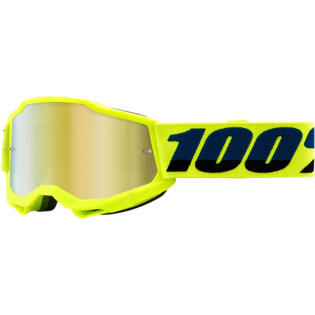 Kros očala 100% Accuri 2 Mirror Fluo - sprednji pogled