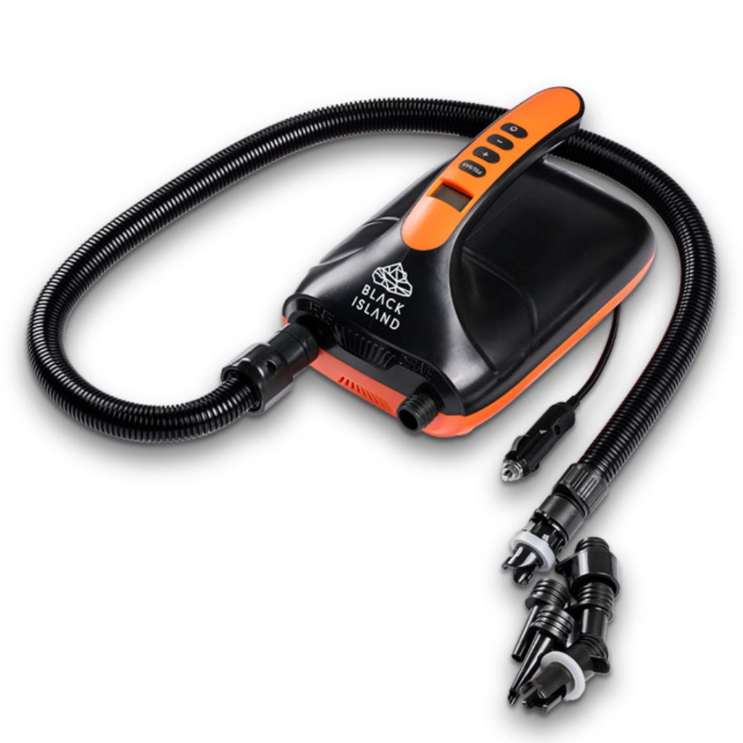 Električna SUP tlačilka Black Island 12V - sprednji pogled