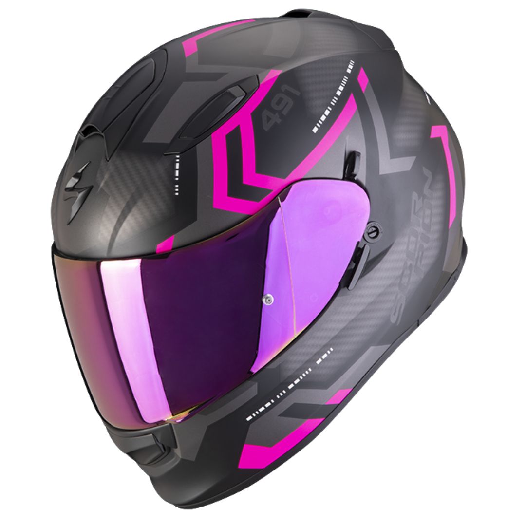 Scorpion Exo 491 Spin Pink sprednji pogled