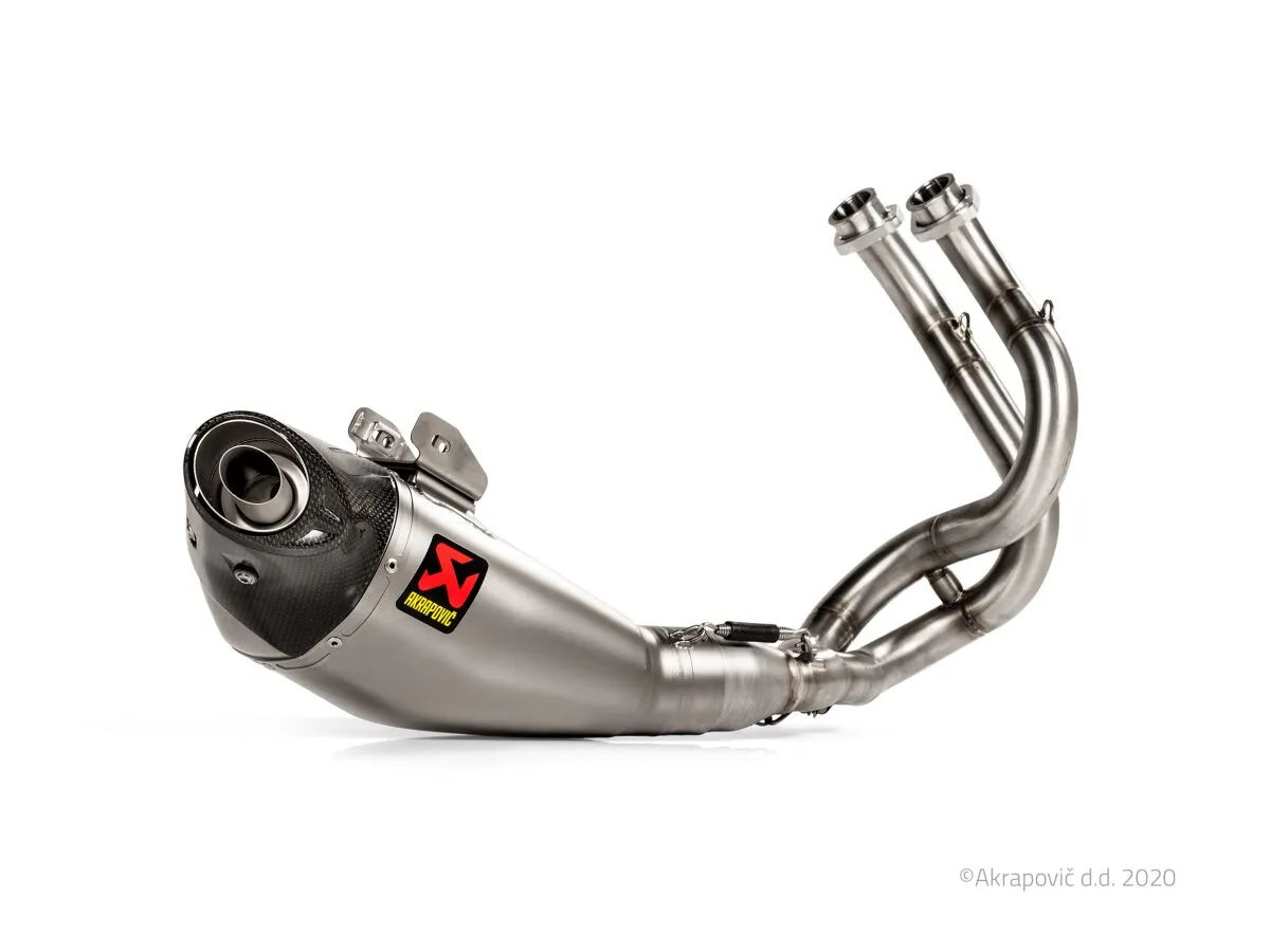 Celoten Akrapovič Racing Line Full Exhaust System Street za Kawasaki Ninja 650