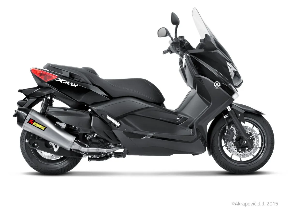 Akrapovič Slip-On Line izpuh – vgrajen na Yamaha X-MAX