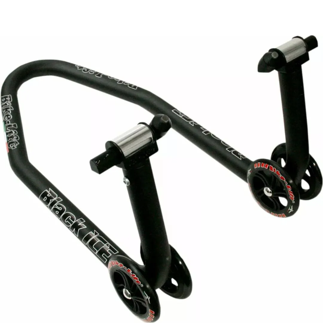 Prednje stojalo Bike Lift Black Ice – pogled spredaj