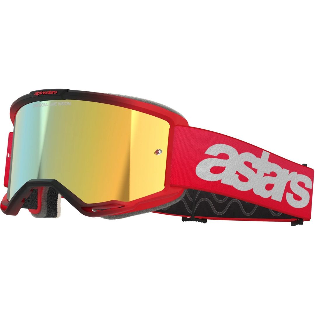 Kros očala Alpinestars Vision 5 Blaze Mirror rdeča