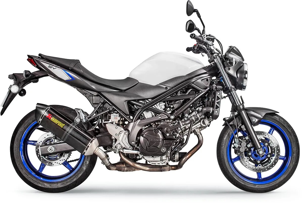 Akrapovič Slip-On Line izpušni sistem za Suzuki SV650 (2016-2018)