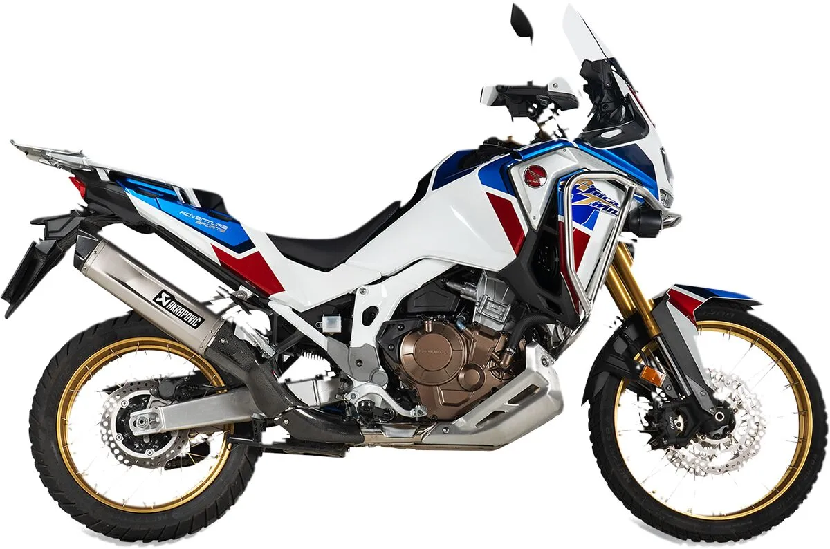 Slip-On Line izpušni sistem S-H11SO2-HGJT za Honda CRF 1100 Africa Twin (2020–2023) – pogled z desne strani