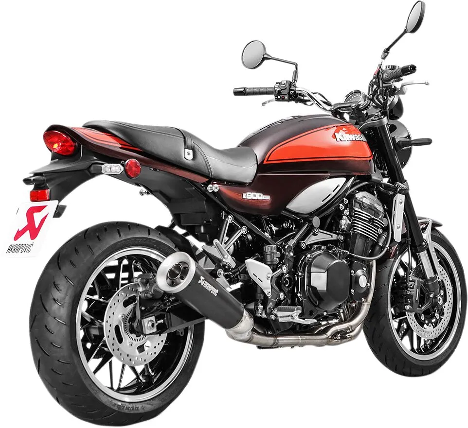 Kawasaki Z 900 RS s popolnim Akrapovič izpušnim sistemom