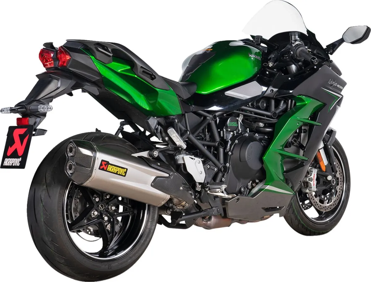 Akrapovič Slip-On Line izpušni sistem na Kawasaki Ninja H2 SX