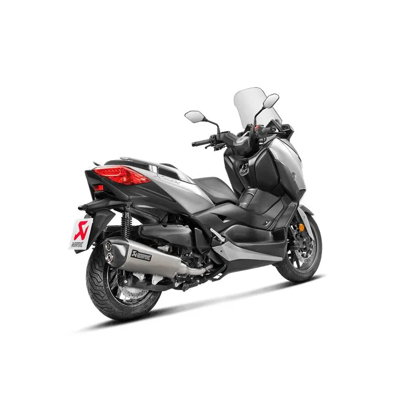 Akrapovič Slip-On Line izpušni sistem za Yamaha X-MAX 400 – pogled z desne strani