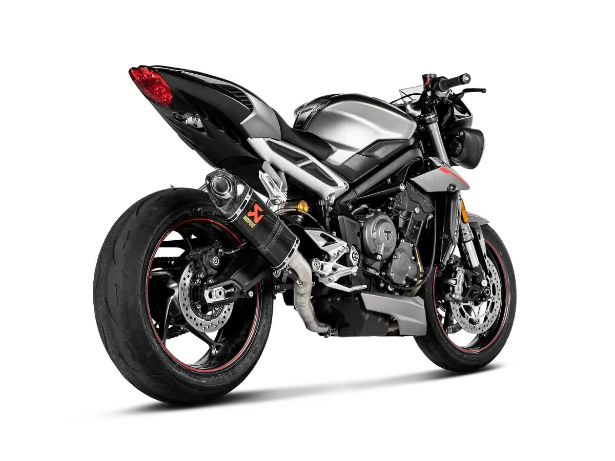 Akrapovič Slip-On Line izpušni sistem za Triumph Street Triple