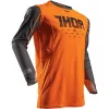 Motokros majica Thor Prime Fit neon oranžna
