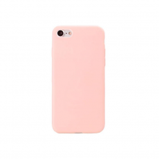 Silikonski barvni ovitek iPhone SE (2020) MATT roza
