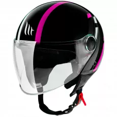 Motoristična čelada MT Helmets Street Scope D8 Pink