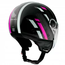 Motoristična čelada MT Helmets Street Scope D8 Pink
