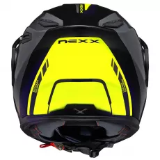 Motoristična čelada NEXX X.Vilijord Hi - Viz Neon