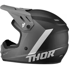 Motoristična čelada Thor Sector Chev siva črna