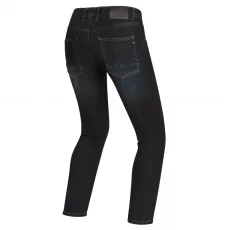 Motoristične hlače PMJ New Rider jeans Črne