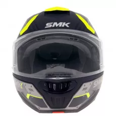 Motoristična čelada SMK Gullwing Tekker Neon