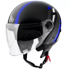 Odprta Jet Motoristična Čelada MT Helmets Street Scope Modra