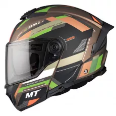 Preklopna Motoristična Čelada MT Helmets Atom 2 SV Bast A6