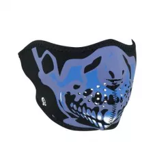 Obrazna maska iz neoprena Zan HeadGear modra