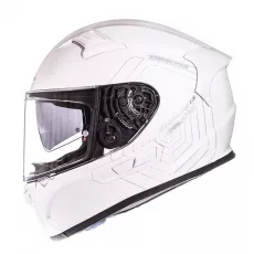 Motoristična čelada MT Helmets KRE SV Solid bela
