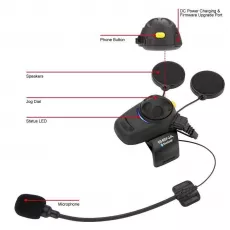 Sena SMH5 Bluetooth Komunikacijski Sistem - Enojni Paket