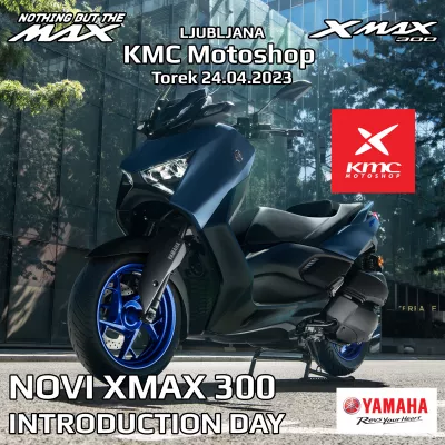Odkrijte novo Yamaha XMAX 300!