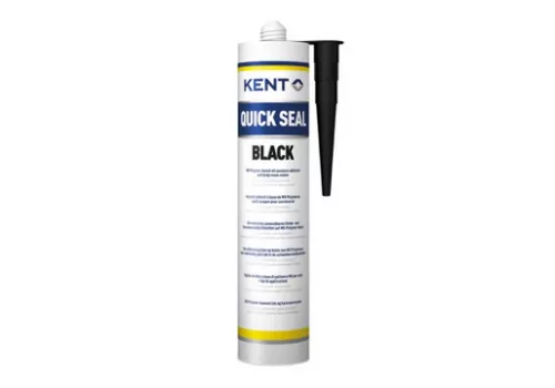 Lepilno tesnilna masa Kent Quick Seal črna