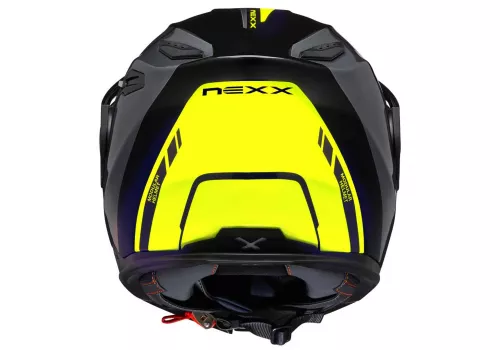 Motoristična čelada NEXX X.Vilijord Hi - Viz Neon