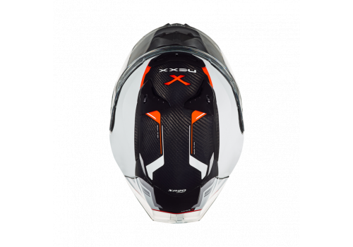Motoristična čelada NEXX  X.R3R  Carbon bela