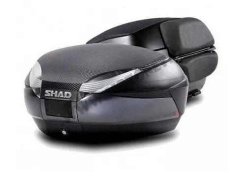 Kovček za motor Shad SH48 Carbon z naslonom