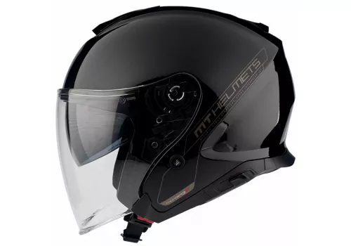 Motoristična čelada MT Helmets Thunder 3 SV sijaj črna