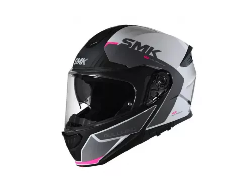Motoristična čelada SMK Gullwing Pink