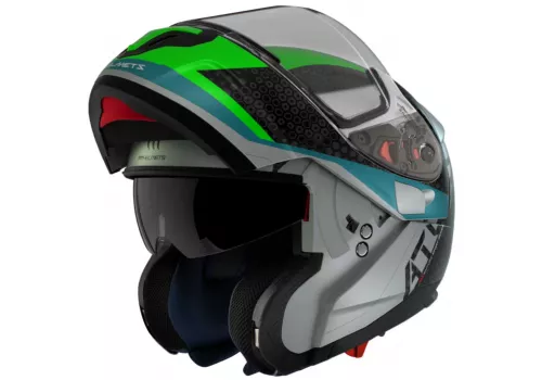 Preklopna Motoristična čelada MT Helmets Atom SV Adventure A6