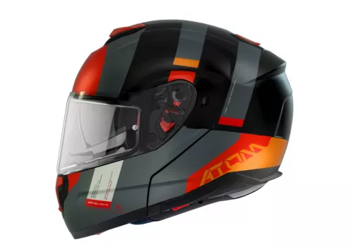 Preklopna Motoristična čelada MT Helmets Atom SV Gorex B4