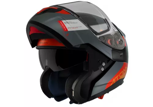 Preklopna Motoristična čelada MT Helmets Atom SV Gorex B4