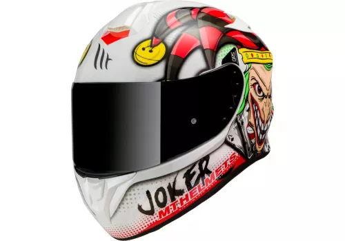 Motoristična čelada Mt Helmets Targo Joker A0 bela