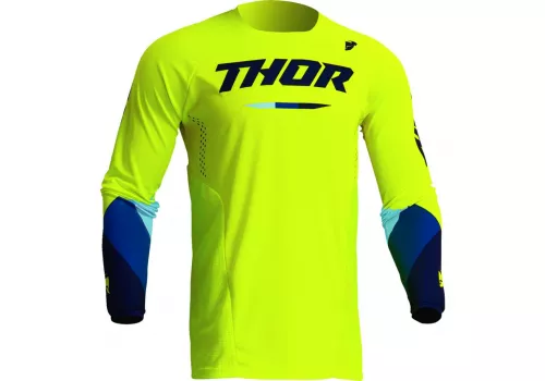 Motokros majica Thor Pulse Tactic fluo otroška