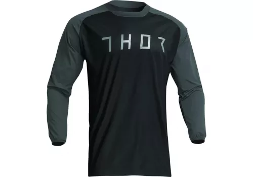 Motokros majica Thor Terrain črna