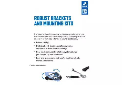 Adapter Kit za ATV gosenični sistem CAMSO