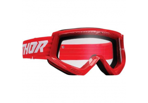 Motoristična kros očala Thor Combat rdeča otroške